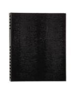 REDA10300BLK NOTEPRO NOTEBOOK, 1 SUBJECT, MEDIUM/COLLEGE RULE, BLACK COVER, 11 X 8.5, 150 SHEETS