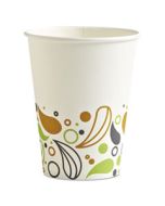 BWKDEER12HCUP DEERFIELD PRINTED PAPER HOT CUPS, 12 OZ, 50 CUPS/SLEEVE, 20 SLEEVES/CARTON