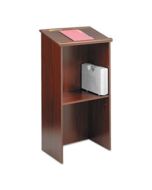 SAF8915MH STAND-UP LECTERN, 23W X 15.75D X 46H, MAHOGANY