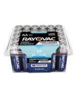 RAY81530PPK ALKALINE AA BATTERIES, 30/PACK