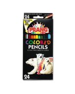 DIX22240 COLORED PENCIL SETS, 3.3 MM, 2B (#1), ASSORTED LEAD/BARREL COLORS, 24/PACK