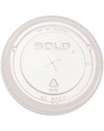 SO-636TS SOLO PETE PLASTIC FLAT COLD CUP LID FOR 32oz CUPS 500/CS