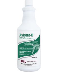 NCL-0252-29CT AVISTAT-D RTU SPRAY DISINFECTANT CLNR 1GAL 4/CS