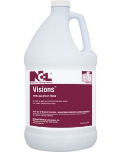 NCL-0502-29 VISIONS WET LOOK/MULTI-SPEED FLOOR FINISH 1GAL, EA