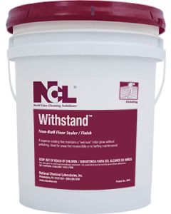 NCL-0591-21 WITHSTAND NON-BUFF FLOOR SEALER FINISH 5GAL, EA