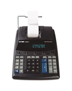 VCT14604 1460-4 EXTRA HEAVY-DUTY PRINTING CALCULATOR, BLACK/RED PRINT, 4.6 LINES/SEC