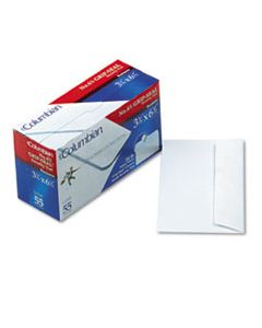 QUACO140 GRIP-SEAL BUSINESS ENVELOPE, #6 3/4, COMMERCIAL FLAP, SELF-ADHESIVE CLOSURE, 3.63 X 6.5, WHITE, 55/BOX