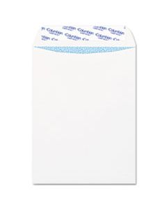 QUACO926 GRIP-SEAL SECURITY TINTED ALL-PURPOSE CATALOG ENVELOPE, #10 1/2, CHEESE BLADE FLAP, GRIP-SEAL CLOSURE, 9 X 12, WHITE, 100/BOX