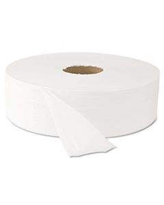 WIN203 JUMBO ROLL BATH TISSUE, SEPTIC SAFE, 2 PLY, WHITE, 3.5" X 2000 FT, 6 ROLLS/CARTON