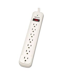 TRPTLP725 PROTECT IT! SURGE PROTECTOR, 7 OUTLETS, 25 FT. CORD, 1080 JOULES, LIGHT GRAY