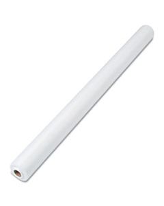 TBLLS4050WH LINEN-SOFT NON-WOVEN POLYESTER BANQUET ROLL, CUT-TO-FIT, 40" X 50FT, WHITE