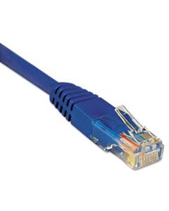 TRPN002003BL CAT5E 350MHZ MOLDED PATCH CABLE, RJ45 (M/M), 3 FT., BLUE