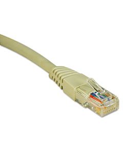TRPN002025GY CAT5E 350MHZ MOLDED PATCH CABLE, RJ45 (M/M), 25 FT., GRAY