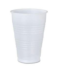 SCCY16PFTPKCT CONEX GALAXY POLYSTYRENE PLASTIC COLD CUPS, 16 OZ, TRANSLUCENT, 500/CARTON