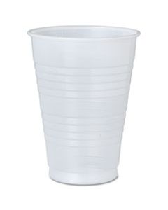 DCCY12TPFTPK CONEX GALAXY POLYSTYRENE PLASTIC COLD CUPS, 12 OZ, TRANSLUCENT, 500/CARTON