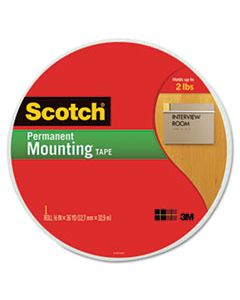 MMM110MR FOAM MOUNTING TAPE, 3/4" WIDE X 1368" LONG