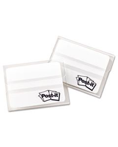 MMM686F50WH 2" AND 3" TABS, LINED, 1/5-CUT TABS, WHITE, 2" WIDE, 50/PACK