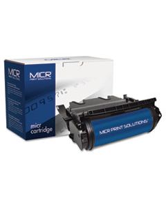 MCR630M COMPATIBLE 12A7460 (T630M) MICR TONER, 21000 PAGE-YIELD, BLACK