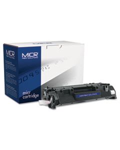 MCR05AM COMPATIBLE CE505A(M) (05AM) MICR TONER, 2300 PAGE-YIELD, BLACK