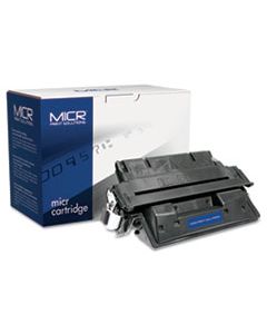 MCR61XM COMPATIBLE C8061X(M) (61XM) HIGH-YIELD MICR TONER, 10000 PAGE-YIELD, BLACK