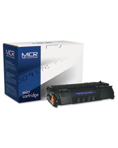 MCR49AM COMPATIBLE Q5949A(M) (49AM) MICR TONER, 2500 PAGE-YIELD, BLACK