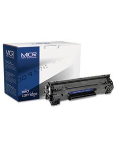 MCR35AM COMPATIBLE CB435A(M) (35AM) MICR TONER, 30000 PAGE-YIELD, BLACK