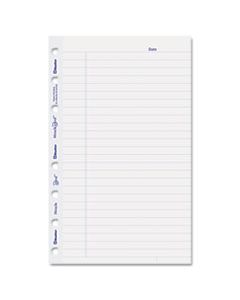 REDAFR6050R MIRACLEBIND RULED PAPER REFILL SHEETS, 8 X 5, WHITE, 50 SHEETS/PACK