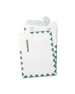 QUAR1330 FIRST CLASS CATALOG MAILERS, DUPONT TYVEK, #6 1/2, CHEESE BLADE FLAP, SELF-ADHESIVE CLOSURE, 6 X 9, WHITE, 100/BOX