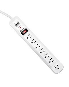 IVR71654 SURGE PROTECTOR, 7 OUTLETS, 4 FT CORD, 1080 JOULES, WHITE