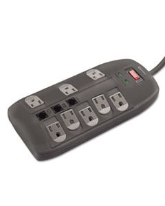 IVR71656 SURGE PROTECTOR, 8 OUTLETS, 6 FT CORD, 2160 JOULES, BLACK