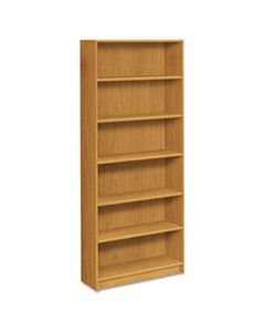 HON1877C 1870 SERIES BOOKCASE, SIX SHELF, 36W X 11 1/2D X 84H, HARVEST