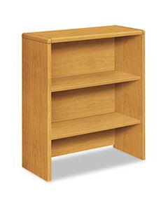 HON107292CC 10700 SERIES BOOKCASE HUTCH, 32.63W X 14.63D X 37.13H, HARVEST