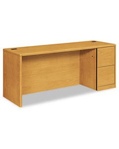 HON10707RCC 10700 SERIES RIGHT PEDESTAL CREDENZA, 72W X 24D X 29.5H, HARVEST