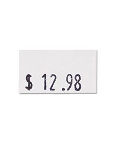 COS090944 PRICEMARKER LABELS, 0.44 X 0.81, WHITE, 1,200/ROLL, 3 ROLLS/BOX