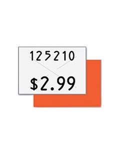 COS090949 TWO-LINE PRICEMARKER LABELS, 0.44 X 0.81, WHITE, 1,000/ROLL, 3 ROLLS/BOX