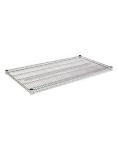 ALESW584824SR INDUSTRIAL WIRE SHELVING EXTRA WIRE SHELVES, 48W X 24D, SILVER, 2 SHELVES/CARTON