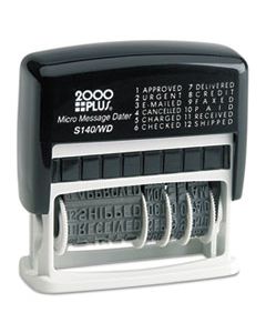 COS011090 MICRO MESSAGE DATER, SELF-INKING