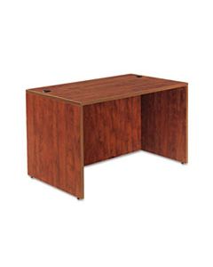 ALEVA214830MC ALERA VALENCIA SERIES STRAIGHT DESK SHELL, 47.25W X 29.5D X 29.63H, MEDIUM CHERRY