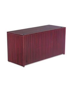 ALEVA256024MY ALERA VALENCIA SERIES CREDENZA SHELL, 59.13W X 23.63D X 29.5H, MAHOGANY