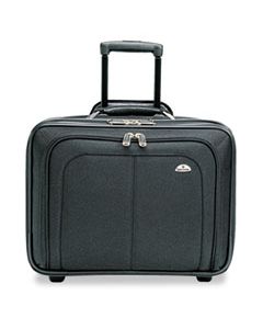 SML110211041 MOBILE OFFICE ROLLING NOTEBOOK CASE, NYLON, 17 1/2 X 9 X 14, BLACK