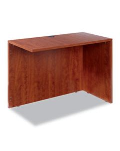 ALEVA354224MC ALERA VALENCIA SERIES REVERSIBLE RETURN/BRIDGE SHELL, 42W X 23 5/8D X 29 1/2H, MEDIUM CHERRY