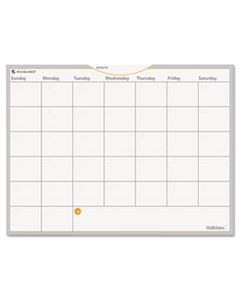 AAGAW502028 WALLMATES SELF-ADHESIVE DRY ERASE MONTHLY PLANNING SURFACE, 24 X 18