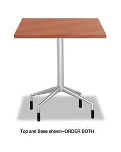SAF2656SL RSVP SERIES STANDARD FIXED HEIGHT TABLE BASE, 28" DIA. X 29H, SILVER