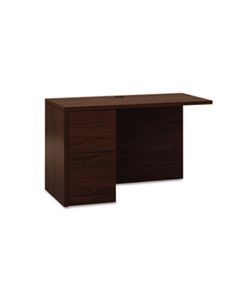 HON105906LNN 10500 SERIES L WORKSTATION RETURN, FULL-HEIGHT LEFT PED, 48W X 24D, MAHOGANY