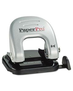 ACI2310 EZ SQUEEZE TWO-HOLE PUNCH, 20-SHEET CAPACITY, BLACK/SILVER