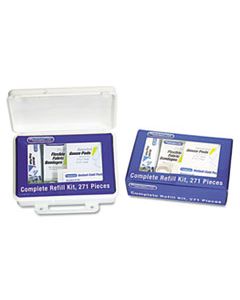 FAO90136 COMPLETE CARE FIRST AID KIT REFILL, 271 PIECES/KIT