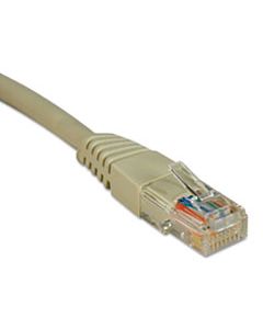 TRPN002002GY CAT5E 350MHZ MOLDED PATCH CABLE, RJ45 (M/M), 2 FT., GRAY