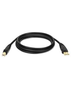 TRPU022015 USB 2.0 A/B CABLE (M/M), 15 FT., BLACK