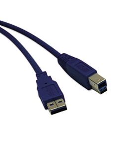 TRPU322015 USB 3.0 SUPERSPEED DEVICE CABLE (A-B M/M), 15 FT., BLUE