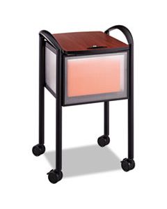 SAF5374BL IMPROMPTU LOCKING FILE CART, 20.25W X 21.5D X 30.75H, BLACK